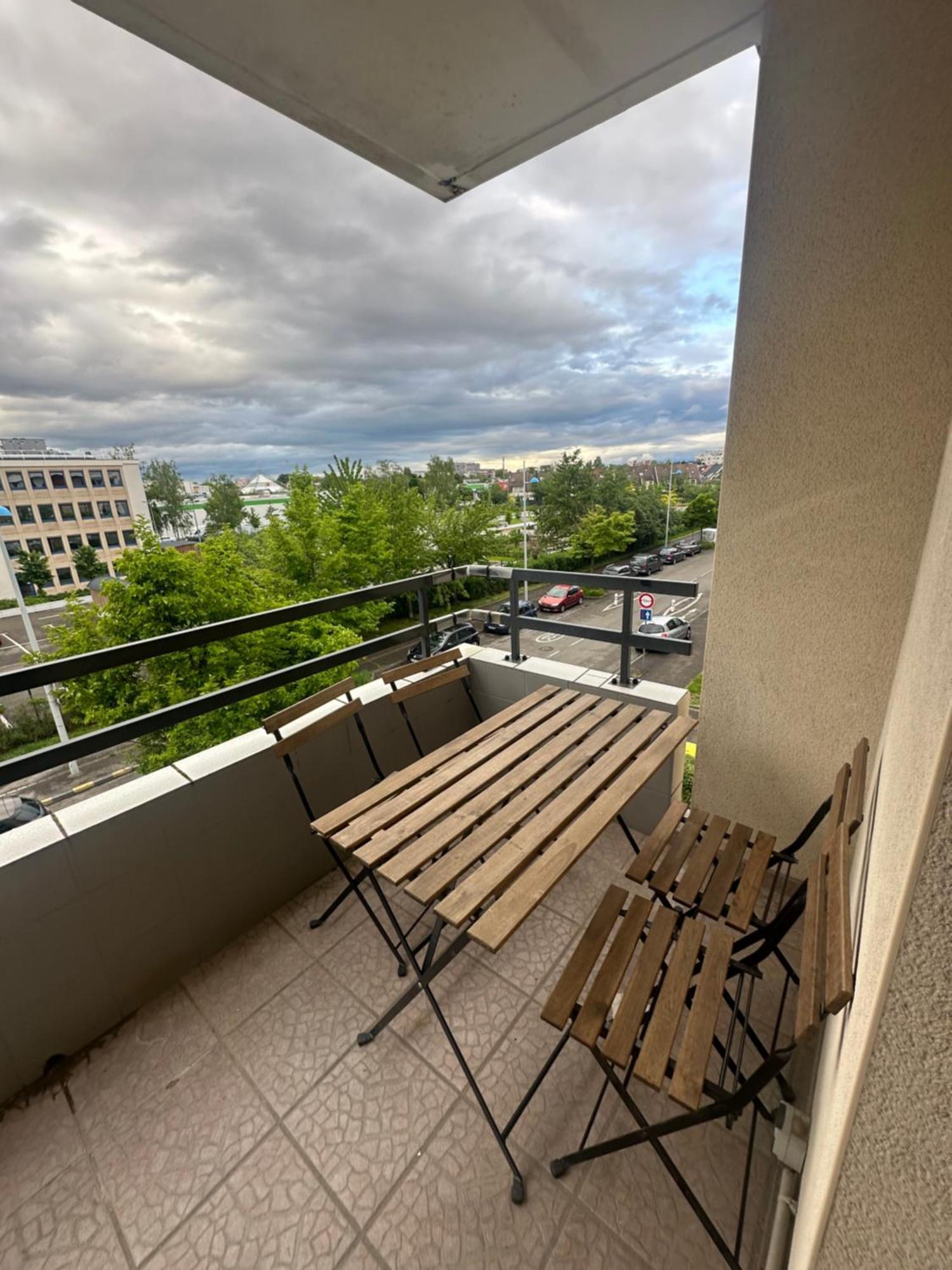 Tres Beau Trois Pieces Avec Vue Degagee Daire Strazburg Oda fotoğraf